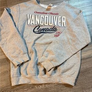 Gray Vancouver Canada Sweatshirt
